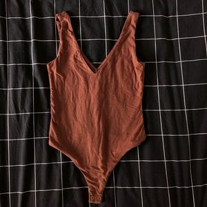 XXS Petite Salmon Banana Republic Bodysuit